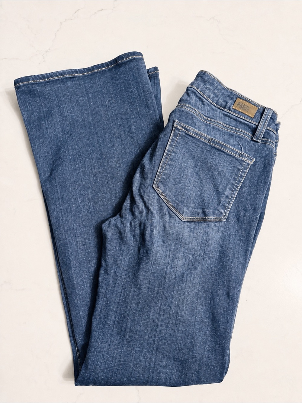 PAIGE Size 28 Dark Wash Flare Bootcut Jeans Anthropologie